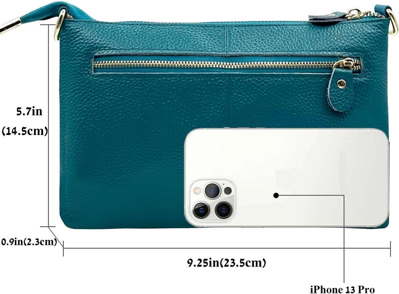 Beurlike Leather Wristlet Wallet Clutch Purses For Women Small Crossbody Phone Bags - Image 3